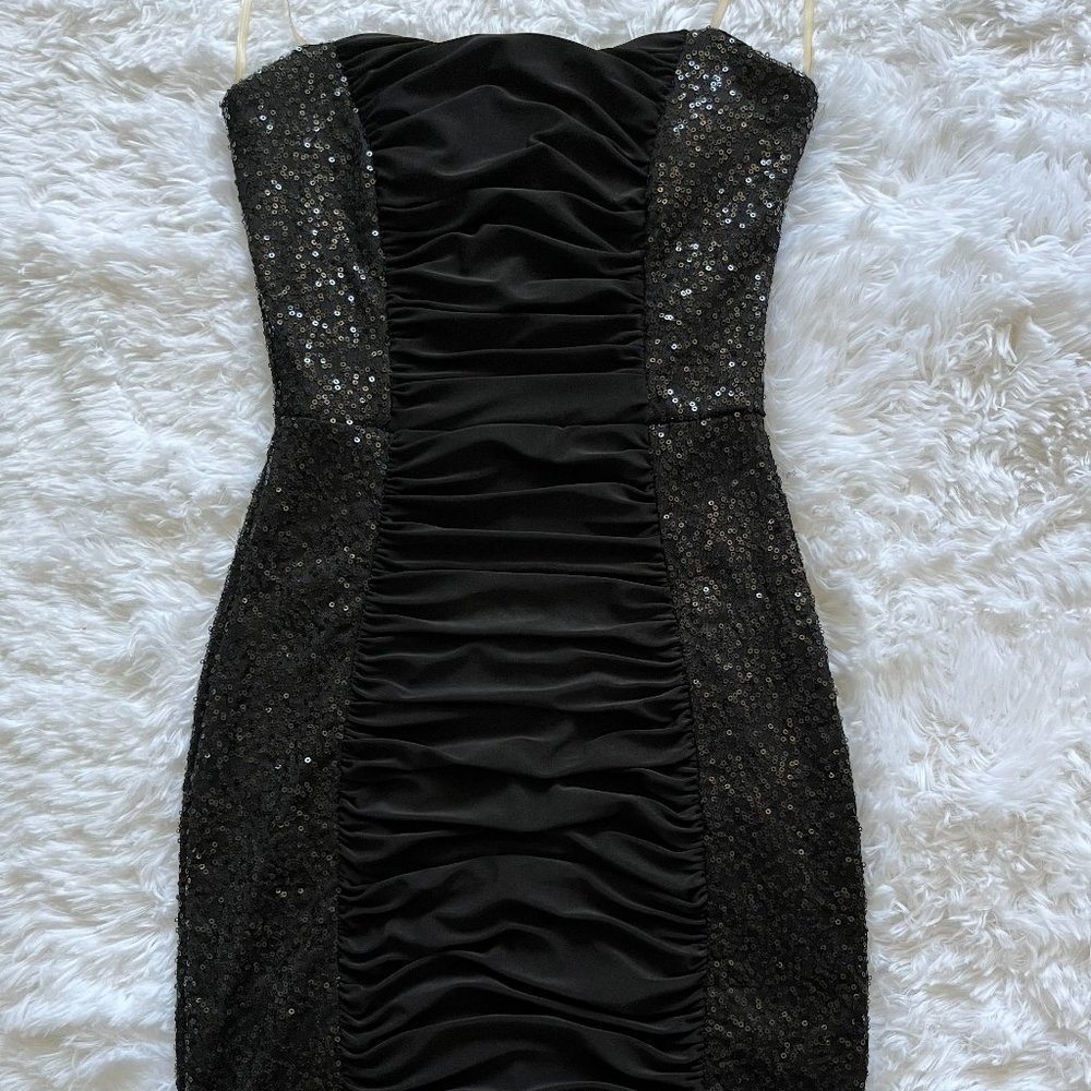 Black Sequence Dress
